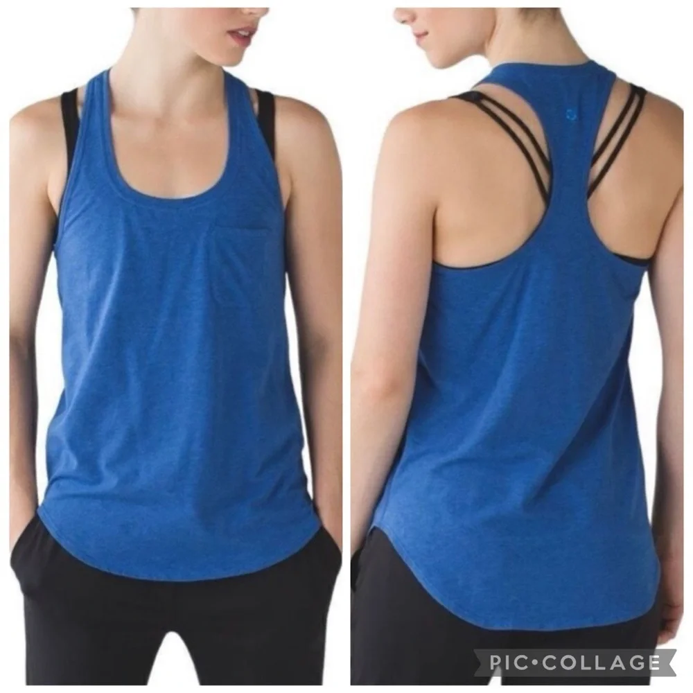 Lululemon Yogi Racerback Tank Top Size 8